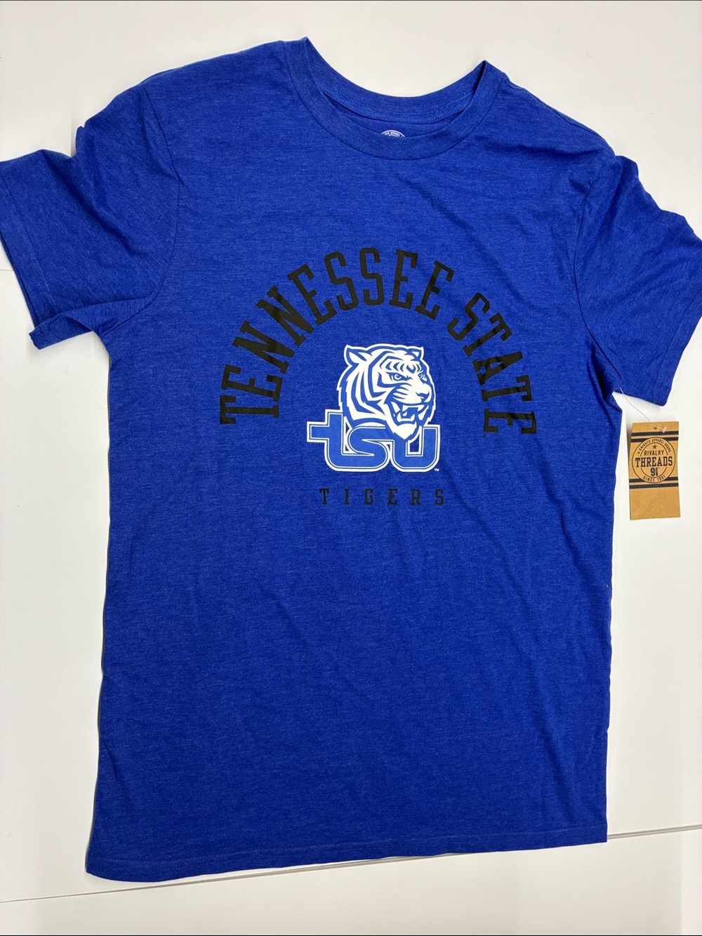 NEW Rivalry Threads NCAA Officially Licensed Tennessee State Shirt Size Small